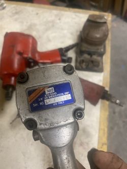 Air Tools All Working Very Well. Impacts Drill