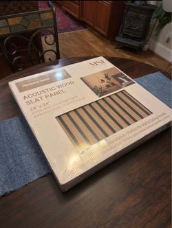 $50 VALUE 4 PACK BRAND NEW 24 BY 24 ACOUSTIC PANELS