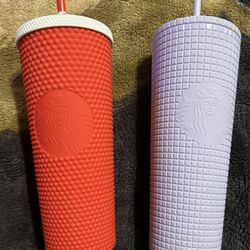 Starbucks Red Matte Studded Overseas Indonesia Venti 