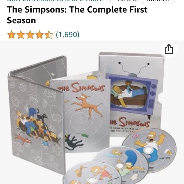 The Simpsons DVD Collection First Season