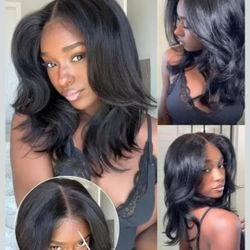 Human Hair Wig-PLZ READ DESCRIPTION!