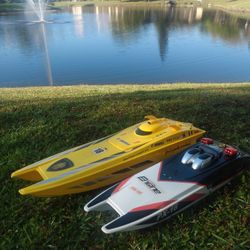 40" RC Speed Boat Miami Vice NQD Admiral 757 & PX-16 Storm Engine Mosquito Racing Boat RC 32" Catamaran Remote Control Toy 