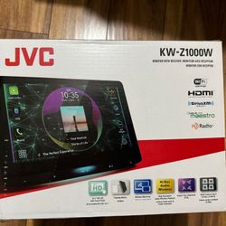 JVC KW-Z1000W 10.1 Inch Screen