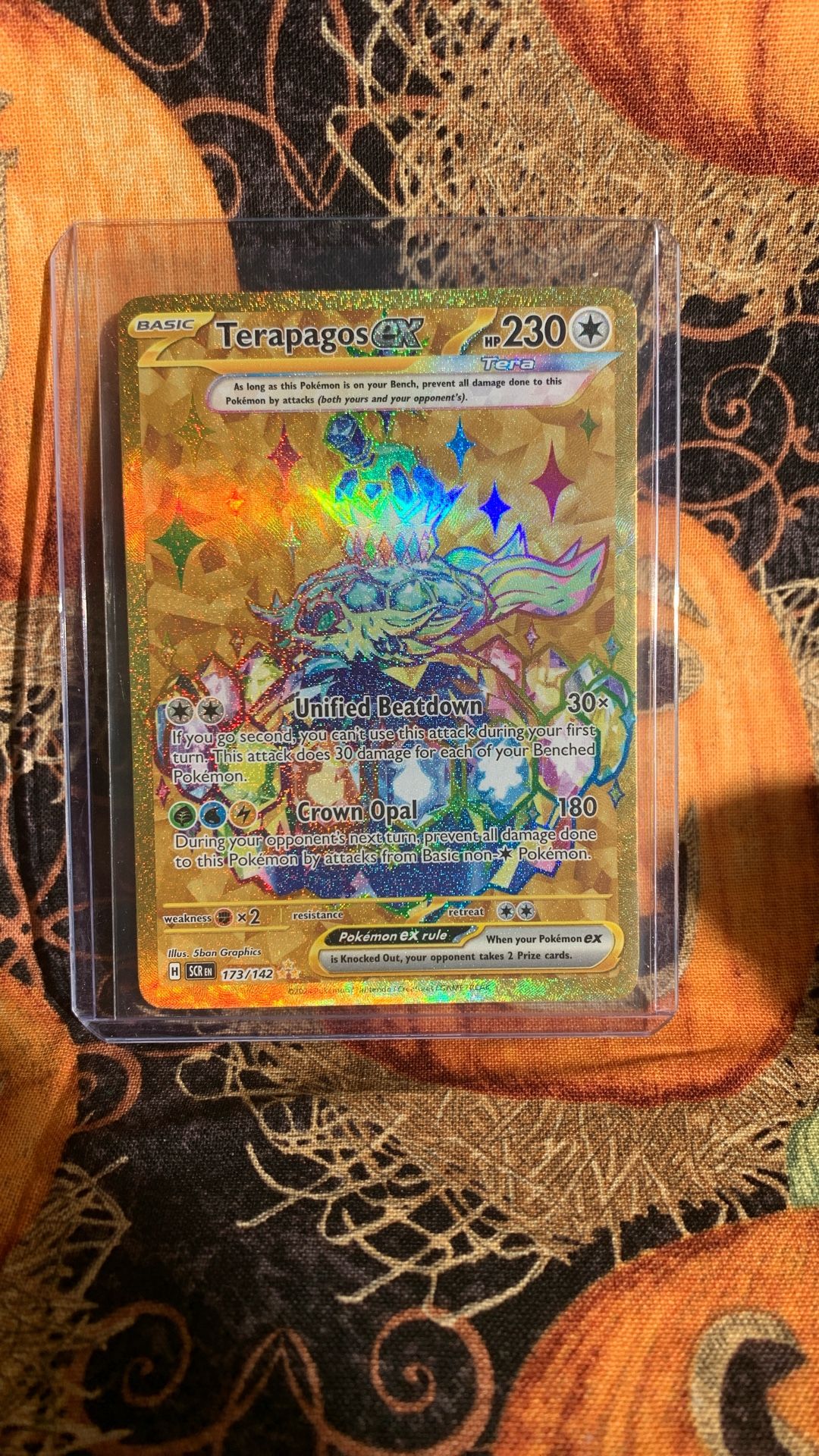Terapagos Ex 173/142 Stellar Crown