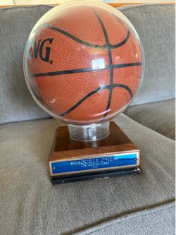 SIGNED SHAQ SHAQUILLE O’ NEAL BALL 2002