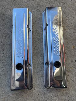Edelbrock Valve Covers 283 - 400 VTG Chevy Small Block