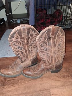 Oil Restistant Justin Cowboy Boots