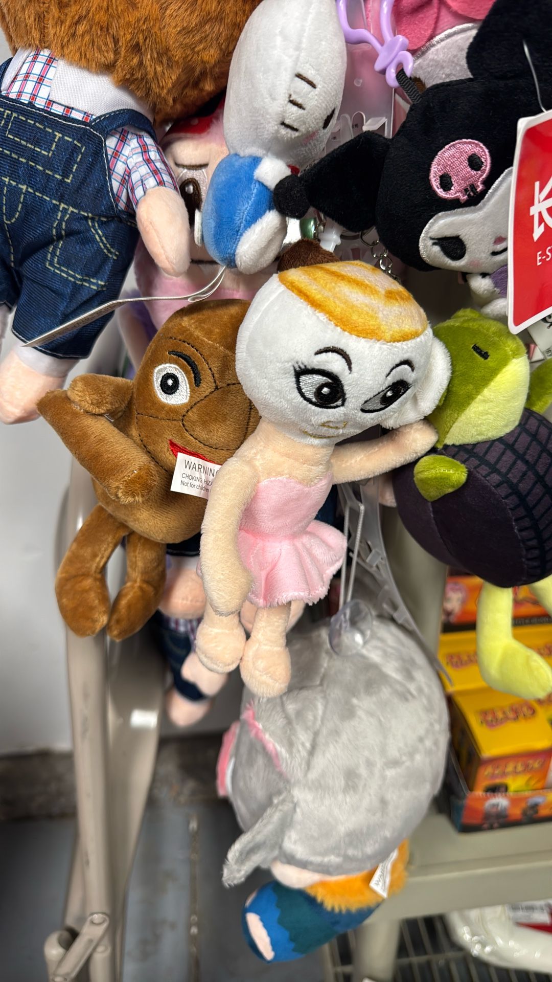 Brain Rot Plushy Keychain