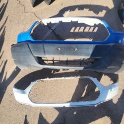 Ford Transit Front Bumper 2015 2016 2017 2018 2019 Part $200 For White Upper Bumper $290 For Complete Blue Front Bumper 