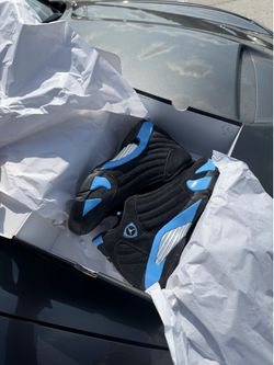 University Blue 14s