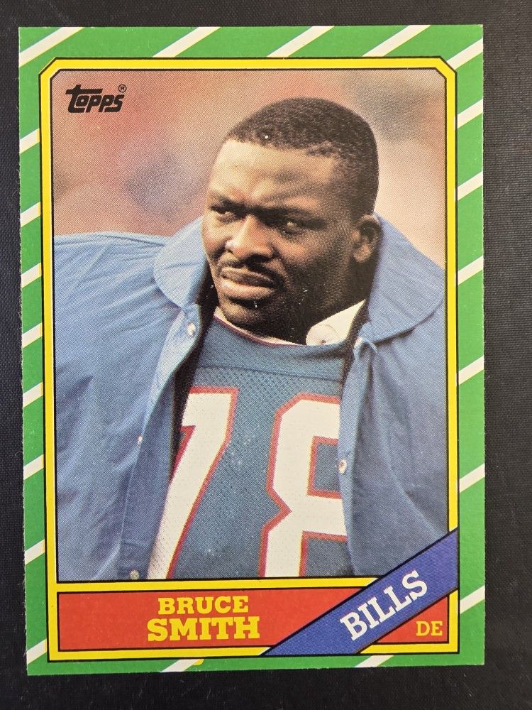 1986 Topps Bruce Smith #389 (RC)