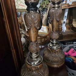 Tall Candle Holders (Heavy)