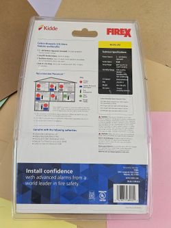 Kidde FireX Carbon Monoxide Alarm New in Package