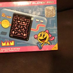 New Ms Pac-Man Handheld Video Game Console