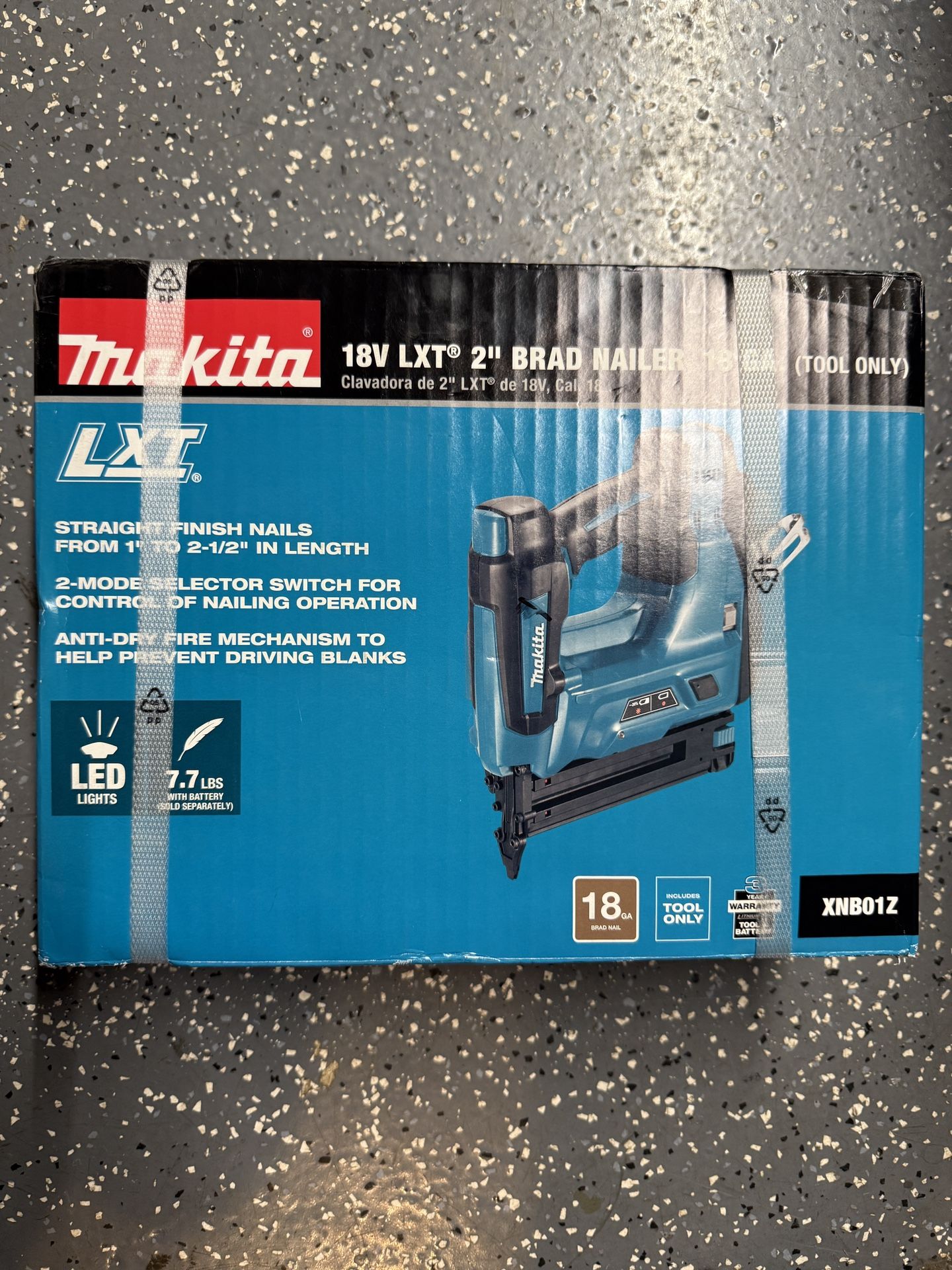 Makita Lxt 18 Gauge Brad Nailer