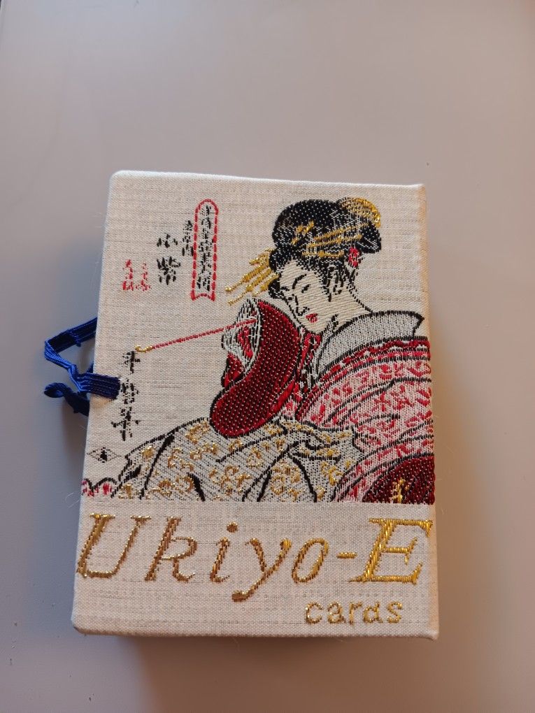 Japanese traditional cards of UKIYO-E