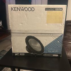 Kenwood 12” Speaker