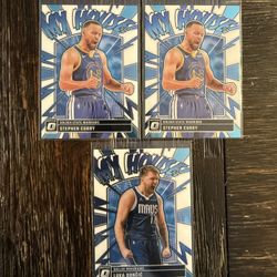 Stephen Curry And Luka Doncic Cards