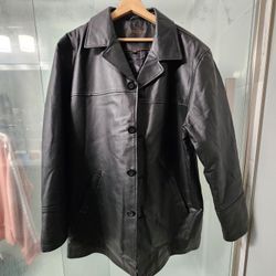 Men's Vintage  ST. JOHN'S BAY LEATHER JACKET 