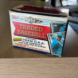1992 Topps Traded Baseball Complete Card Set 