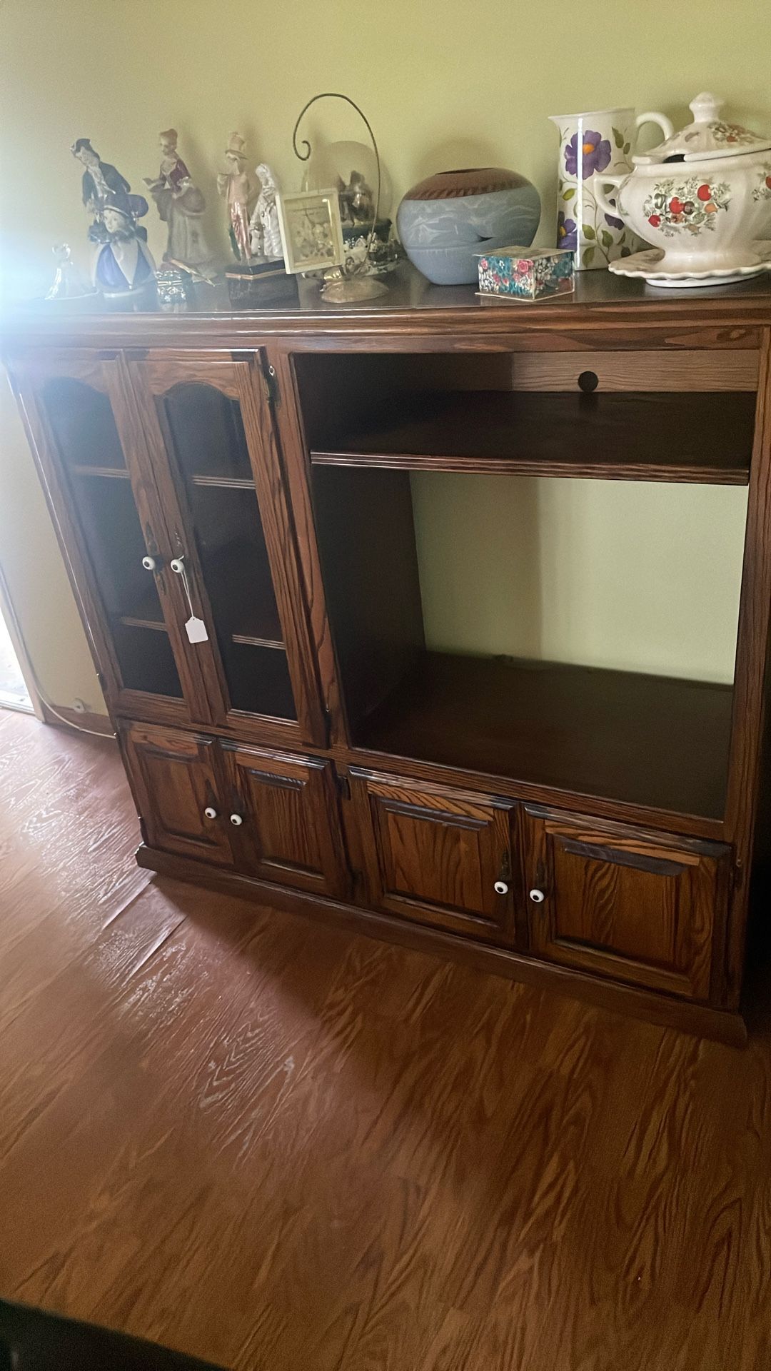 Vintage oak piece furniture