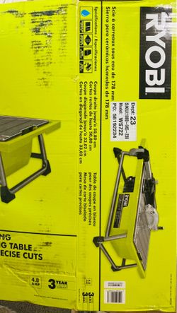 RYOBI tile saw