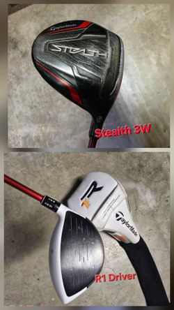 Taylormade Driver and 3W