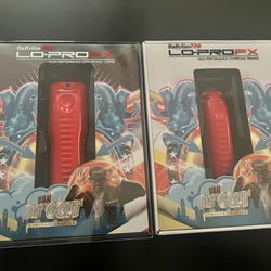 BaBylissPro LO-PRO FX Clipper and Trimmer Limited Edition Red  Influencer Combo Set