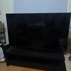 FREE Broken TV + TV Stand (Pickup only in LA)