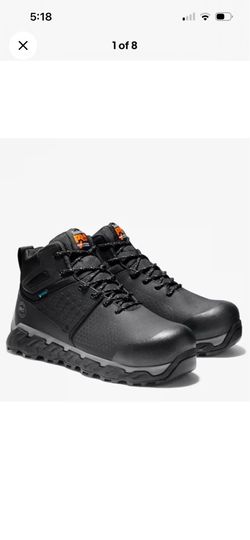 NEW Timberland Pro Mens Ridgework Black Waterproof Comp Toe Work Size Mens 10