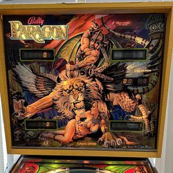 Bally Paragon Pinball Machine Game 1167-E 1979