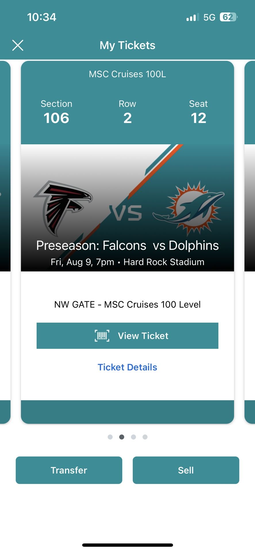 Dolphins Tickets