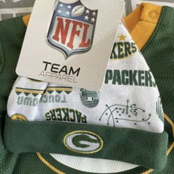 NFL Baby Green Bay Packers * 3 Pc Set. NEW ! 