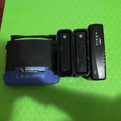 Linksys Router  And 3 Model 