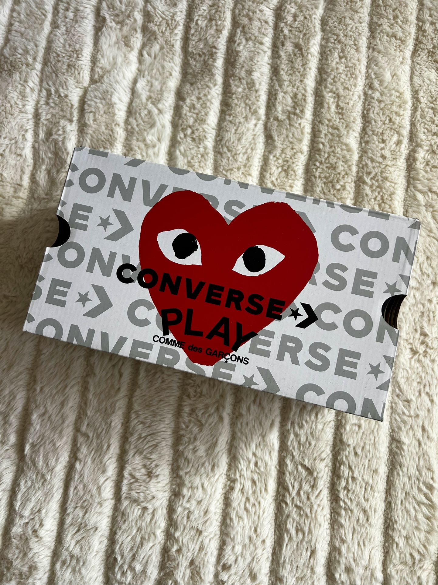 Converse Comme des Garçon, 6W $90