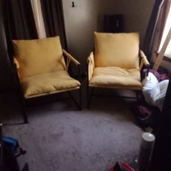 Two Yellow Chairs 