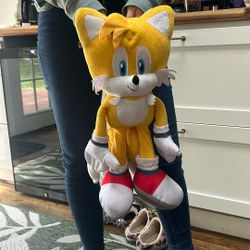 Tails Stuffy Back Pack From Sonic
