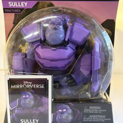 NEW Mcfarlane Toys Disney Mirrorverse 5" Action Figure SULLEY Fractured Wave 2