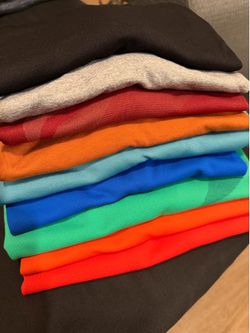 9 Fabletics Training Day Tees Men’s Medium