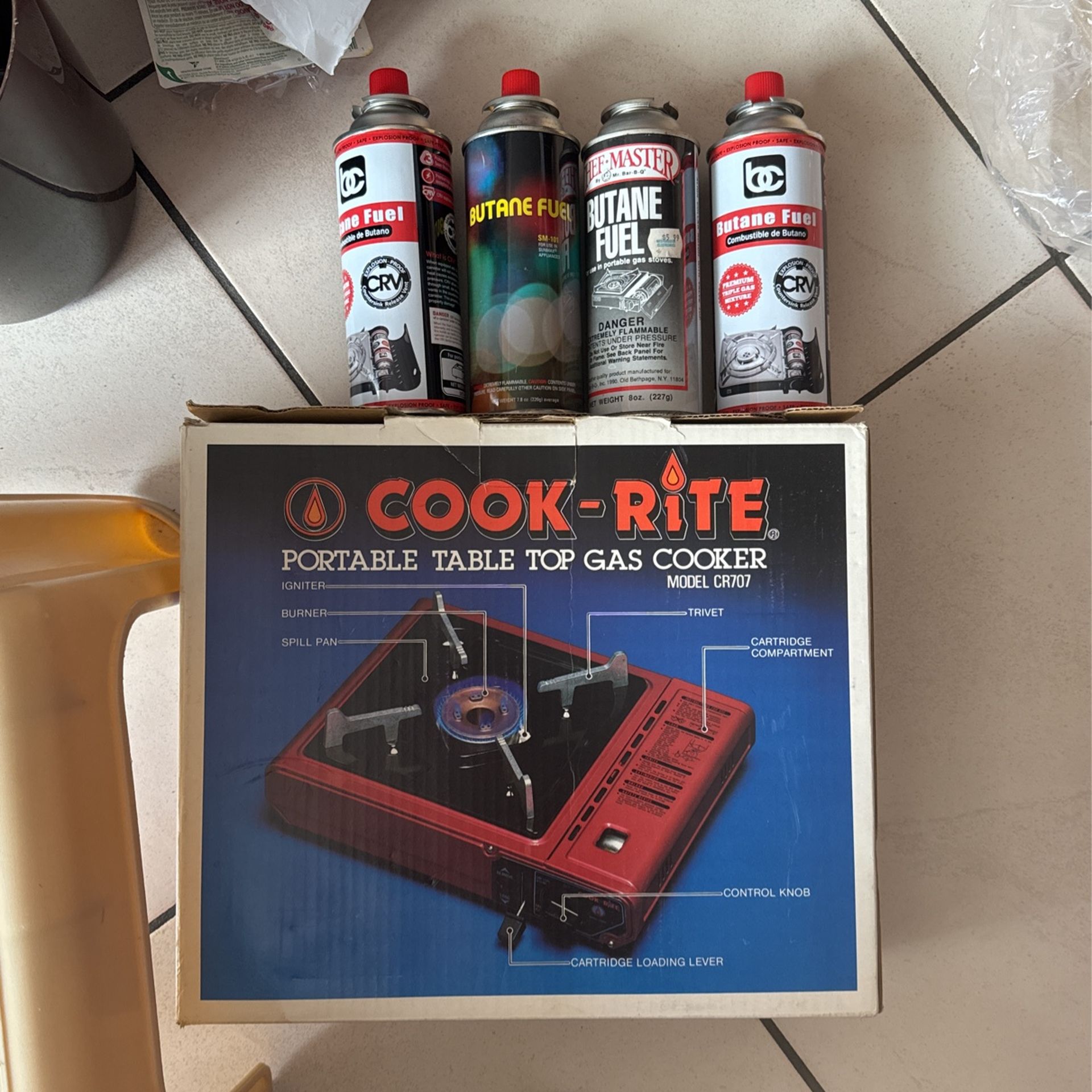 Gas Cooker 1 Stove