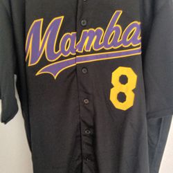 Kobe Bryant Mamba Mentally Baseball ⚾ Jersey Classic XXL