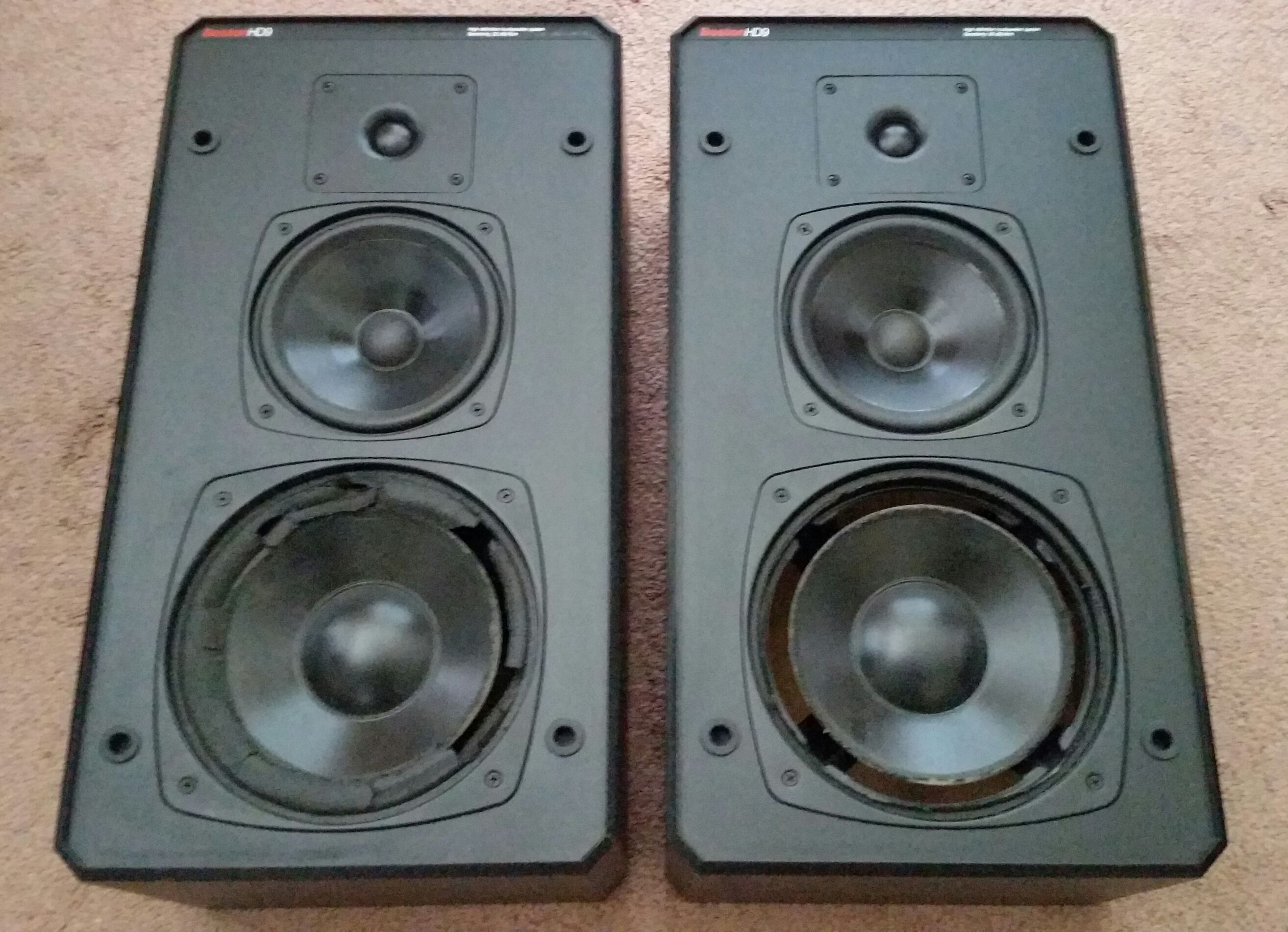 Boston HD9 speakers