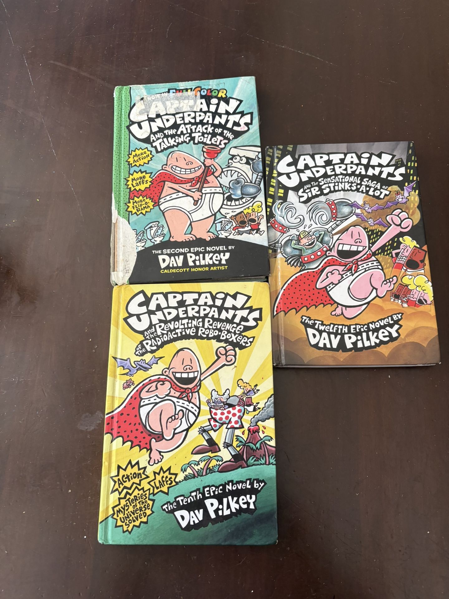 Captain Underpants Books 3