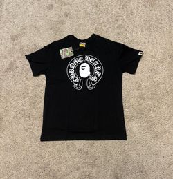 Bape x Chrome Hearts shirt black