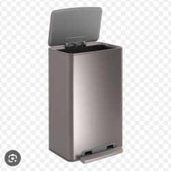 Kohler 47L Stainless Steel Step Trash Can