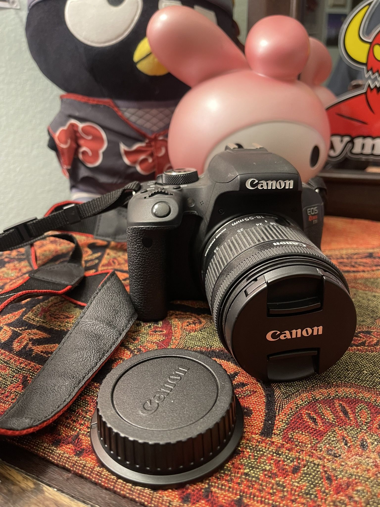 Canon Rebel T7i Camera Lens Body