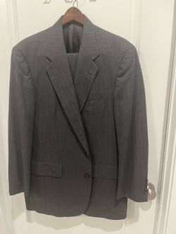 Men's Sport Suit Gant Wool 2 Piece classic design Suit tailored for Dillard's, Grey