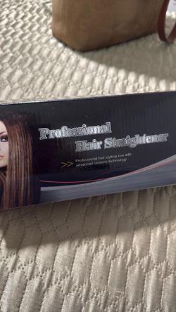Professional 2 in 1 Twist Hair Curling & Straightening Iron  Open Box + Free True Ceramic Pro used.