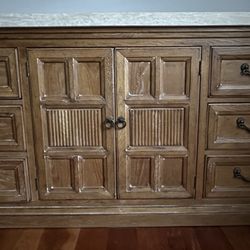 Drexel Heritage Belair Dresser and 2 Night Tables