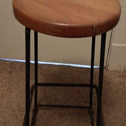 Old Metal Stool